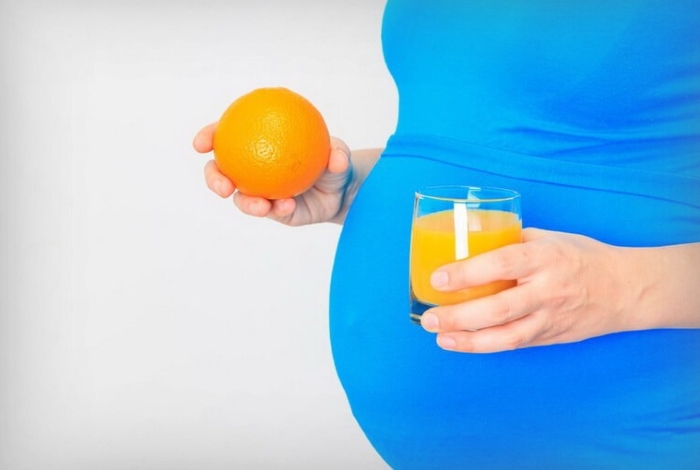 Апельсин для беременных