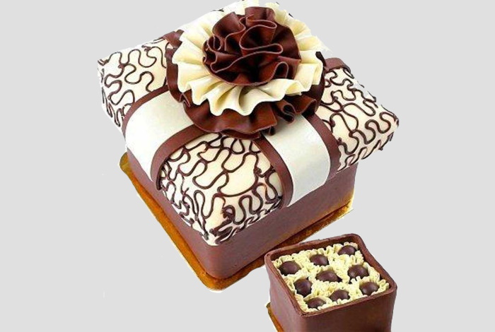 Chocolate Truffle Box Cake